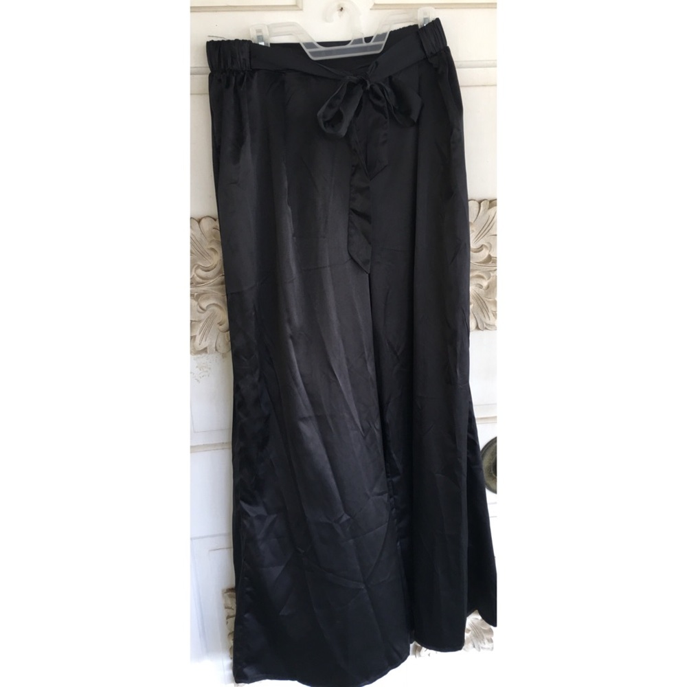 Palazzo silk pants
